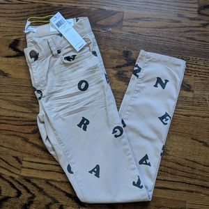 Alphabet Skinny Light Jeans